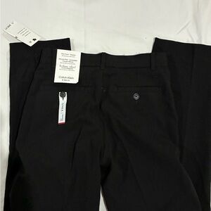 Calvin Klein Men's Charcoal Dress Pants